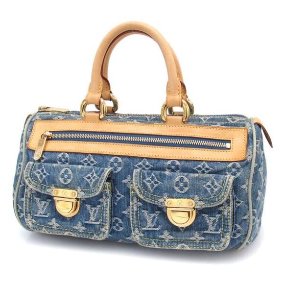 Louis Vuitton Monogram Denim Neo Speedy - Picture 1 of 9